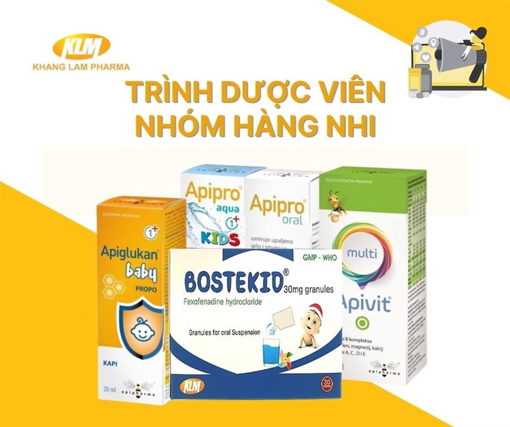TUYỂN DỤNG TRÌNH DƯỢC VIÊN VÀ CỘNG TÁC VIÊN NHÓM HÀNG NHI