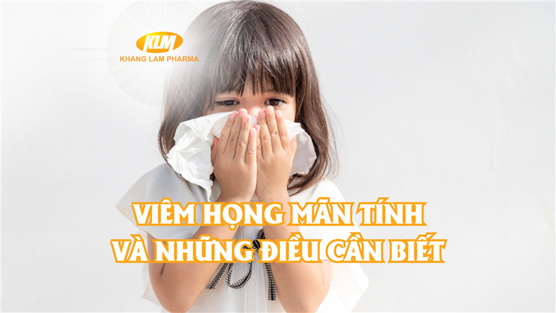 Viêm họng mãn tính ở trẻ