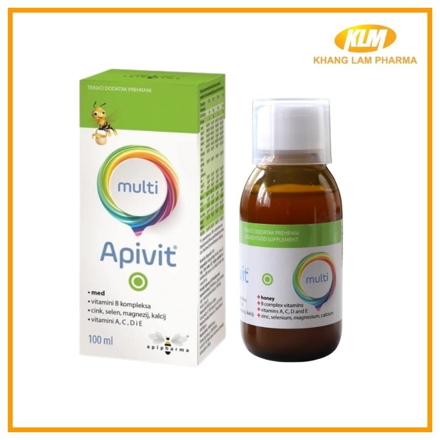 APIVIT Multi - Bổ sung Vitamin và khoáng chất cần thiết (Lọ 100ml)