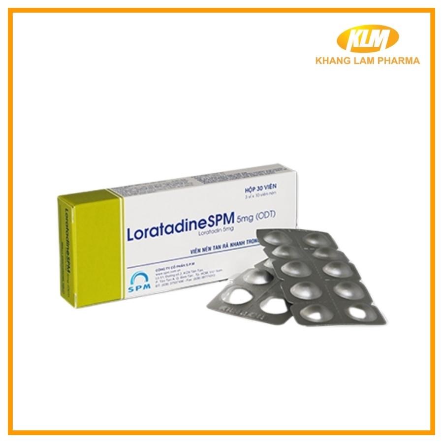 Loratadine - SPM 5mg - Điều trị viêm mũi dị ứng, viêm kết mạc dị ứng