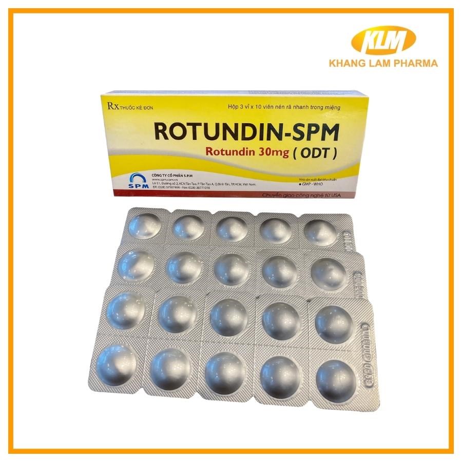 Rotundin SPM (ODT) - An thần, giảm đau hiệu quả