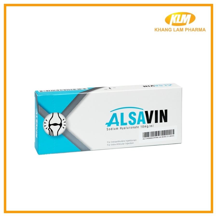 Alsavin 1% 10mg/ml Alsanza - Thuốc điều trị giảm đau viêm xương khớp hiệu quả