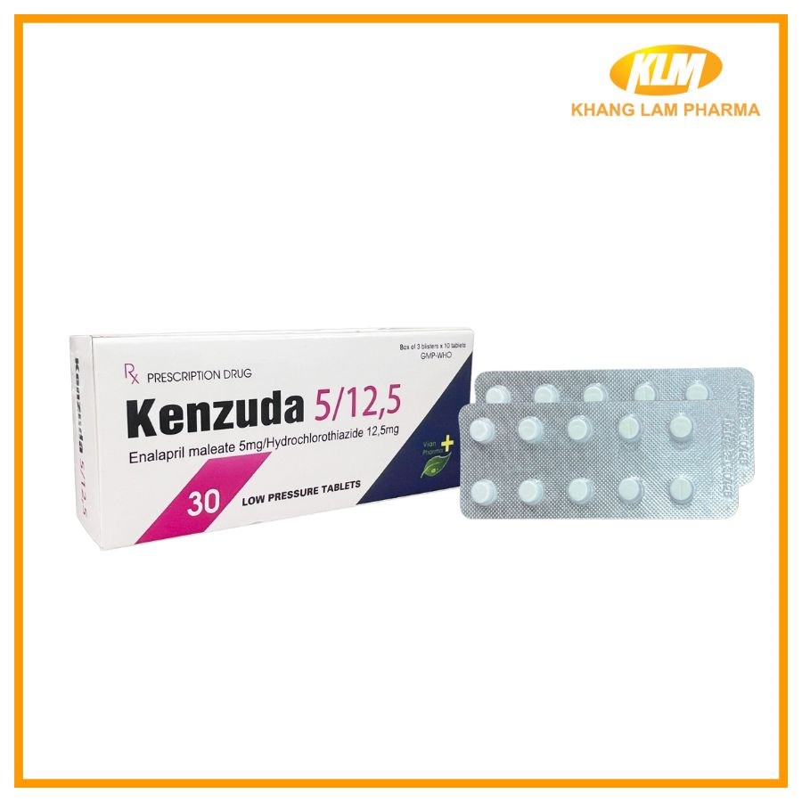 Kenzuda 5/12,5 - Điều trị tăng huyết áp