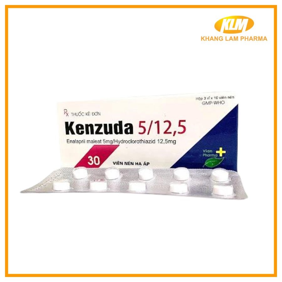 Kenzuda 5/12,5 - Điều trị tăng huyết áp
