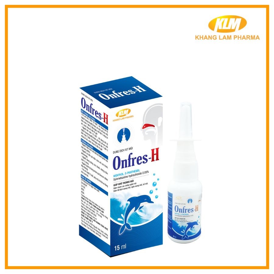 Onfres-H - Dung dịch xịt mũi (Lọ 15ml)